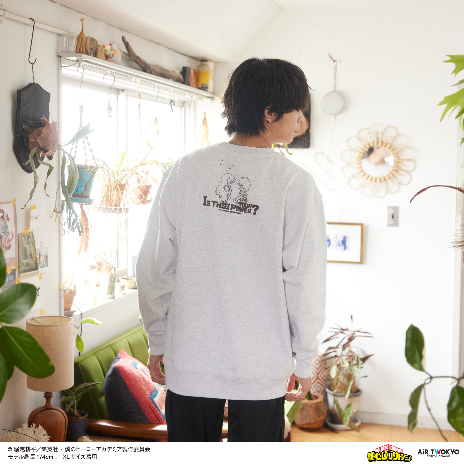 My Hero Academia x Air Twokyo - Season 4 Scene Illustration Sweatshirt 2 Izuku & Eri Ver. [Pre-Order Sep 2026]