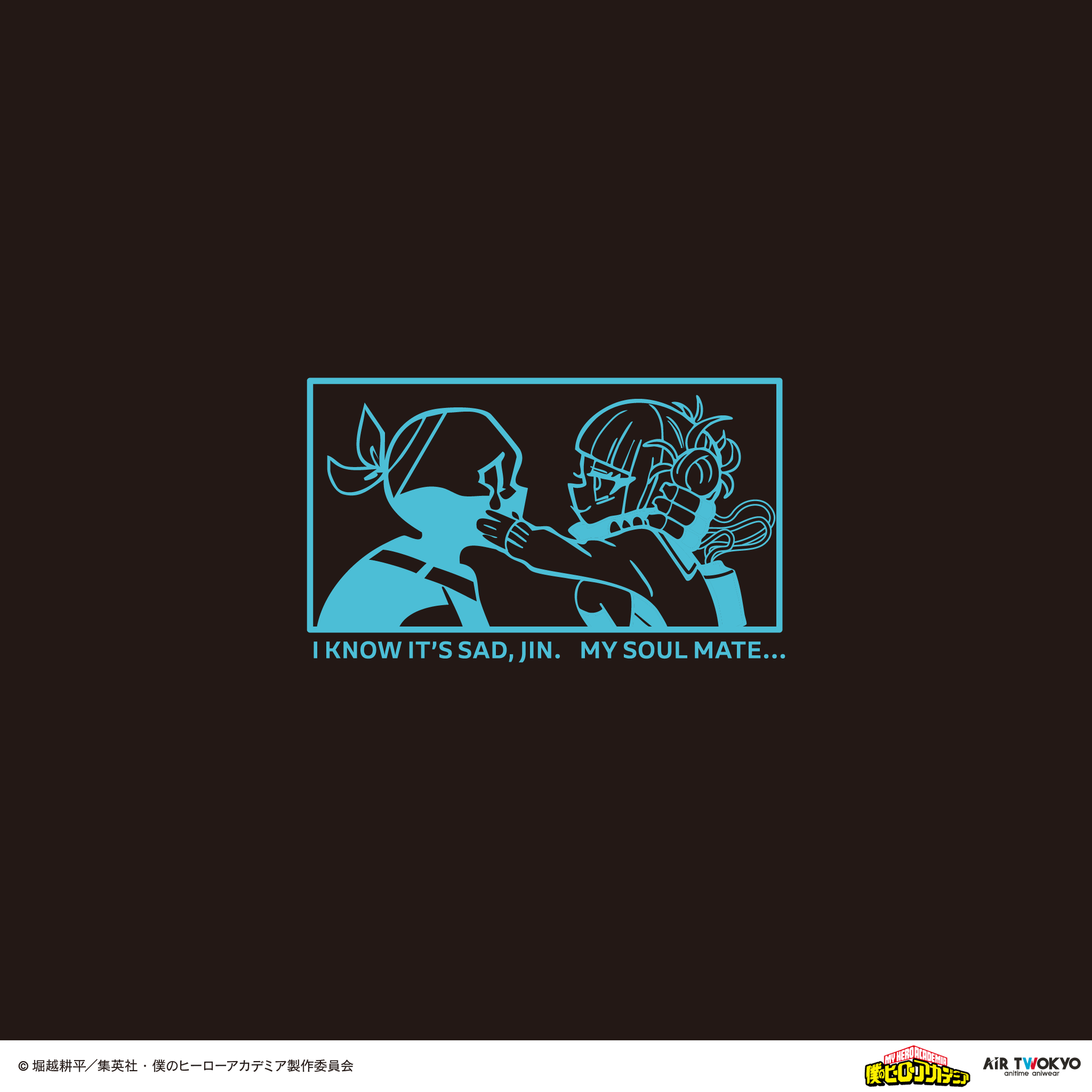 My Hero Academia x Air Twokyo - Season 4 Scene Illustration Sweatshirt 3 Himiko Toga & Twice Ver. [Pre-Order Sep 2026]