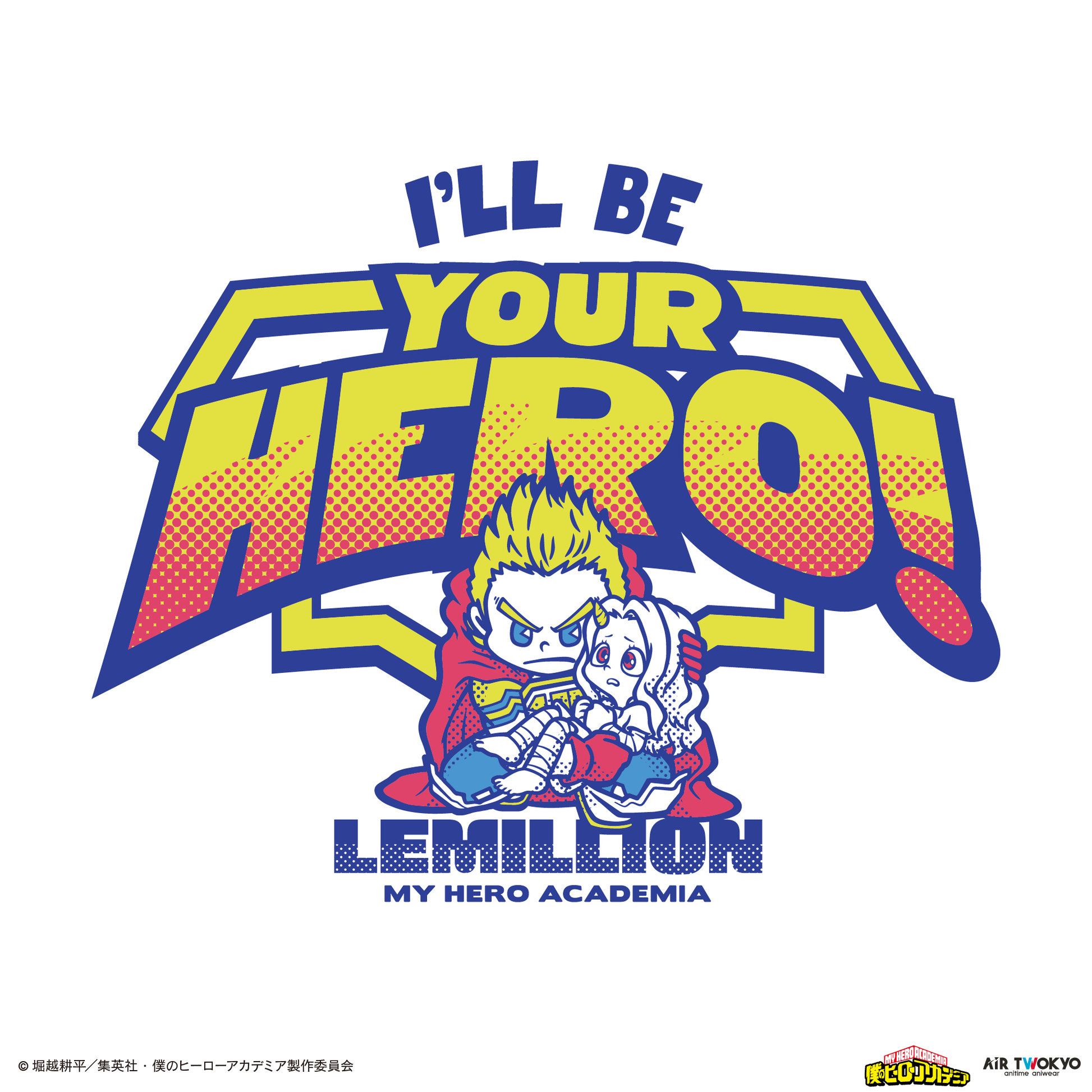 My Hero Academia x Air Twokyo - Season 4 Scene Illustration T-Shirt 2 Lemilion & Eri Ver. [Pre-Order Sep 2026]