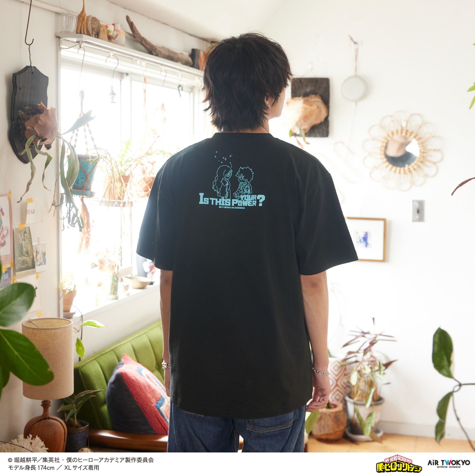 My Hero Academia x Air Twokyo - Season 4 Scene Illustration T-Shirt 3 Izuku & Eri Ver. [Pre-Order Sep 2026]
