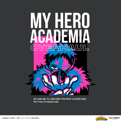 My Hero Academia x Air Twokyo - Season 4 Scene Illustration T-Shirt 4 Overhaul Ver. [Pre-Order Sep 2026]