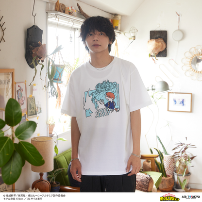 My Hero Academia x Air Twokyo - Season 4 Scene Illustration T-Shirt 5 Shoto Todoroki Ver. [Pre-Order Sep 2026]