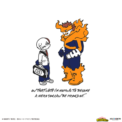 My Hero Academia x Air Twokyo - Season 4 Scene Illustration T-Shirt 5 Shoto Todoroki Ver. [Pre-Order Sep 2026]
