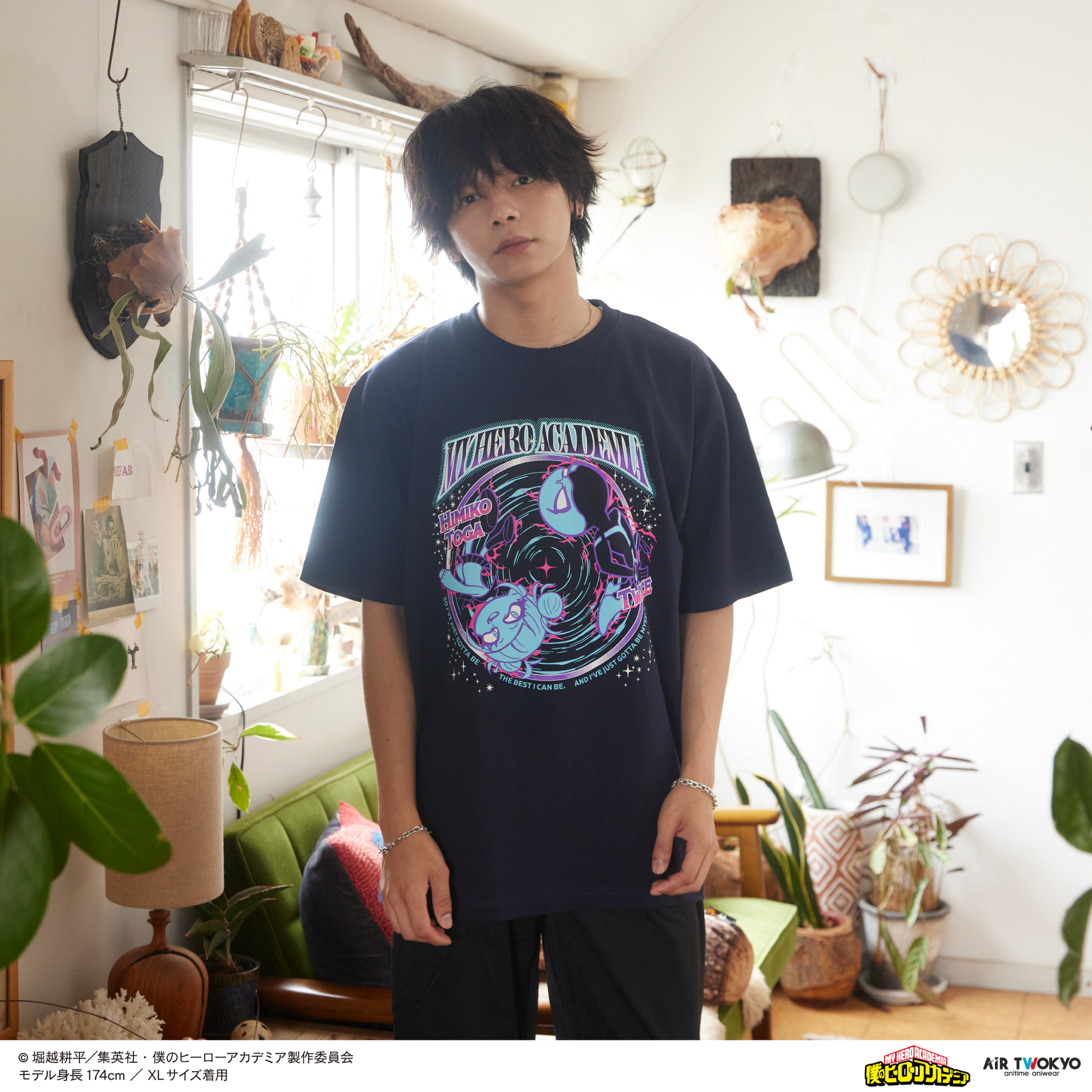 My Hero Academia x Air Twokyo - Season 4 Scene Illustration T-Shirt 6 Himiko Toga & Twice Ver. [Pre-Order Sep 2026]