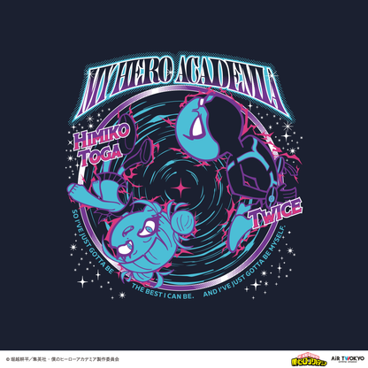 My Hero Academia x Air Twokyo - Season 4 Scene Illustration T-Shirt 6 Himiko Toga & Twice Ver. [Pre-Order Sep 2026]