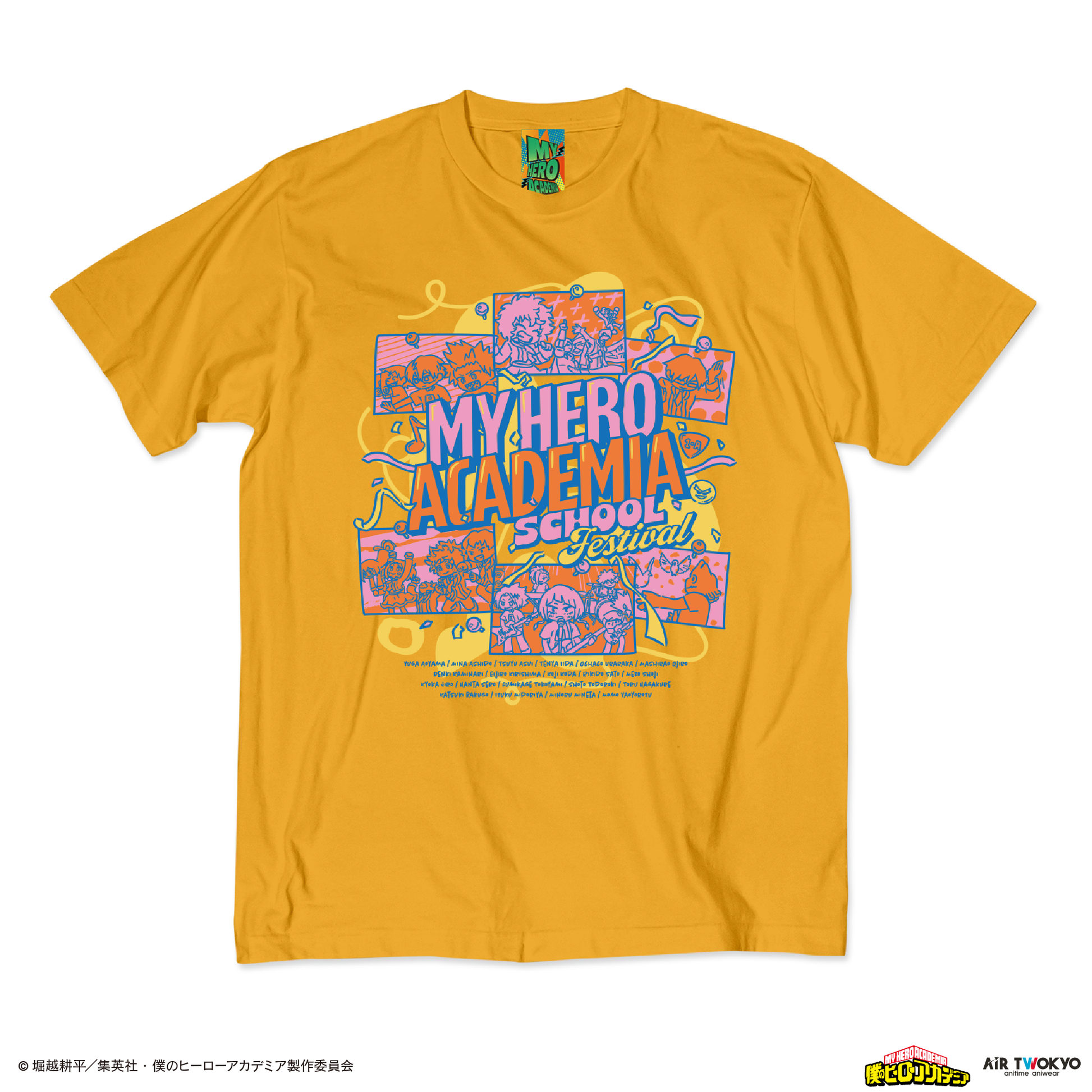 My Hero Academia x Air Twokyo - Season 4 Scene Illustration T-Shirt 7 Cultural Festival Ver. [Pre-Order Sep 2026]