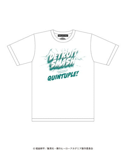 My Hero Academia x Baseyard Tokyo - Original Message T-Shirt Izuku Midoriya