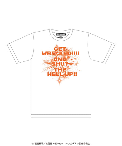 My Hero Academia x Baseyard Tokyo - Original Message T-Shirt Katsuki Bakugo
