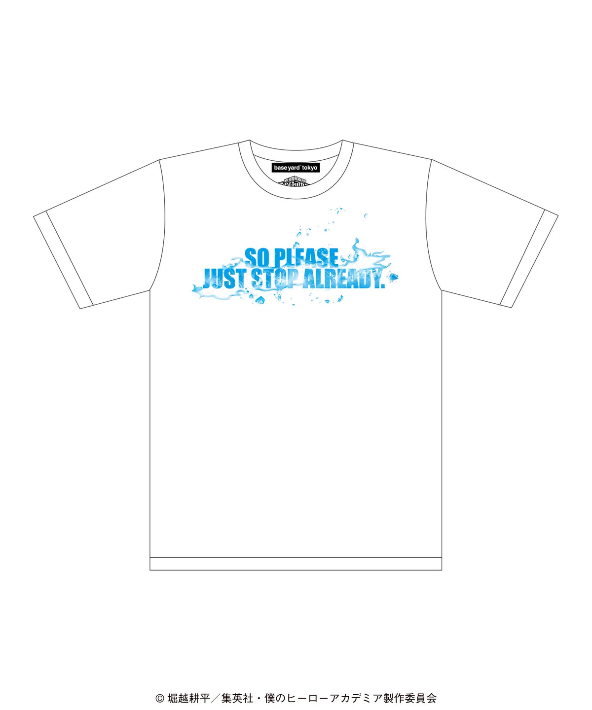 My Hero Academia x Baseyard Tokyo - Original Message T-Shirt Shoto Todoroki