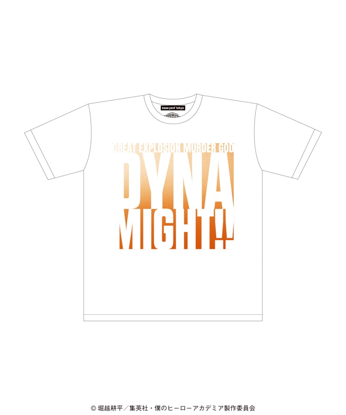 My Hero Academia x Baseyard Tokyo - Original Message T-Shirt Vol.1  Katsuki Bakugo