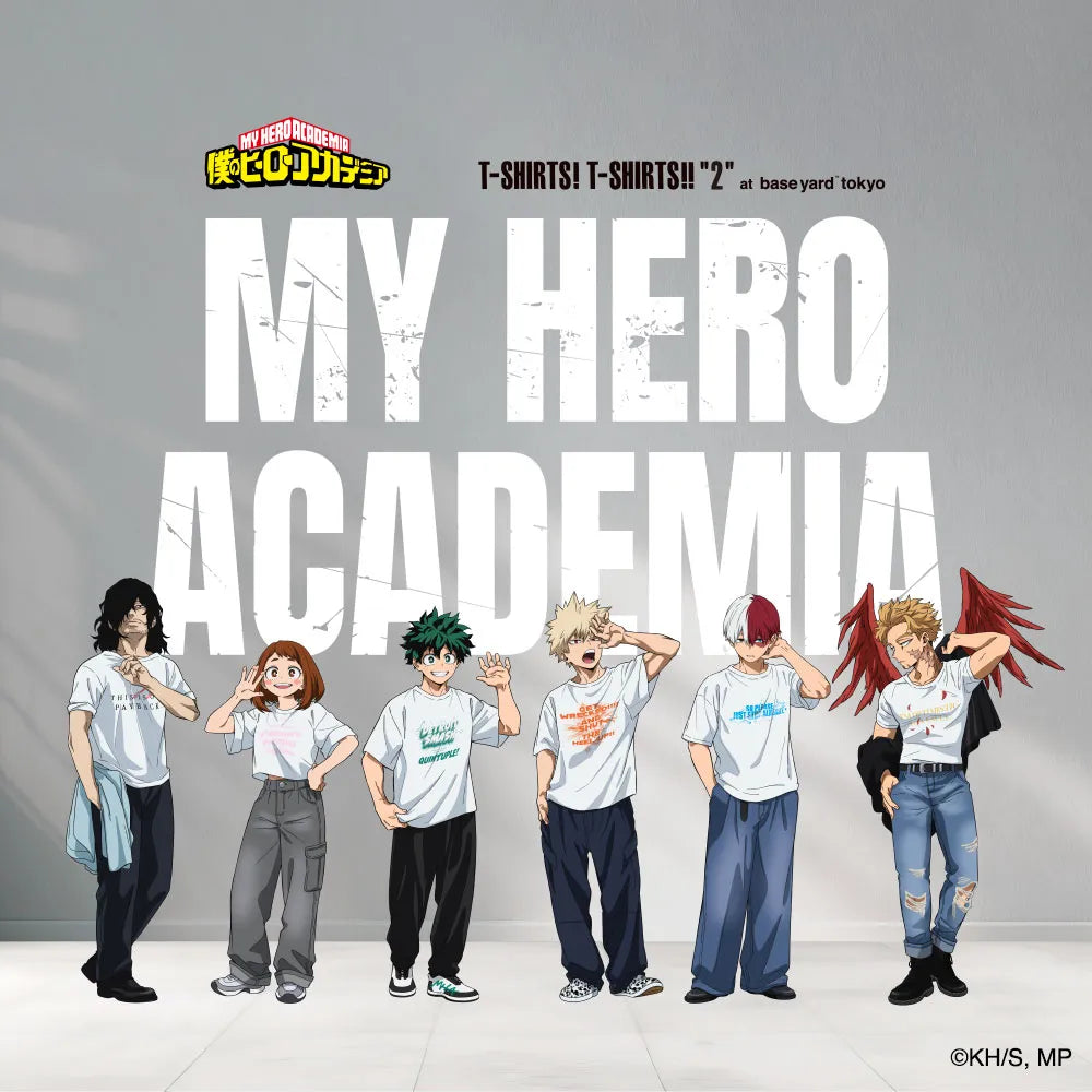 My Hero Academia x Baseyard Tokyo - Original Message T-Shirt Ochaco Uraraka