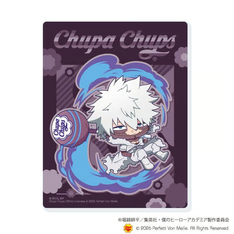 My Hero Academia x Chupa Chups - Acrylic Card Mini Character Illustration Complete Set of 10 Types [Pre-Order Jul 2026]