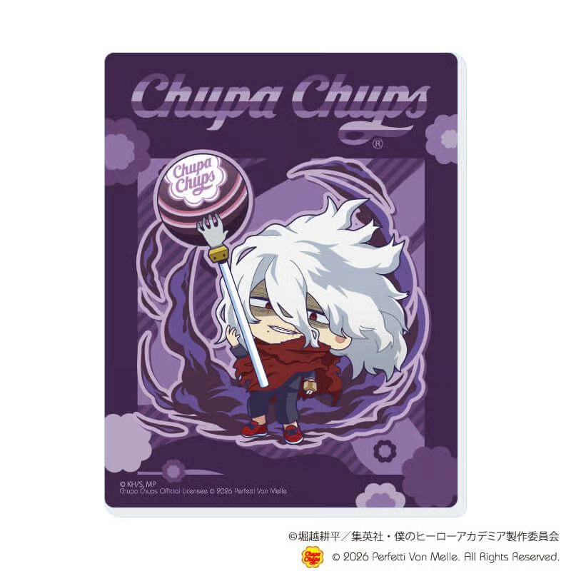 My Hero Academia x Chupa Chups - Acrylic Card Mini Character Illustration Complete Set of 10 Types [Pre-Order Jul 2026]