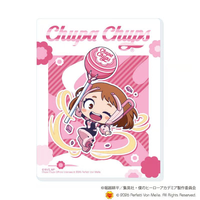 My Hero Academia x Chupa Chups - Acrylic Card Mini Character Illustration Complete Set of 10 Types [Pre-Order Jul 2026]