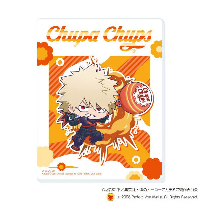 My Hero Academia x Chupa Chups - Acrylic Card Mini Character Illustration Complete Set of 10 Types [Pre-Order Jul 2026]