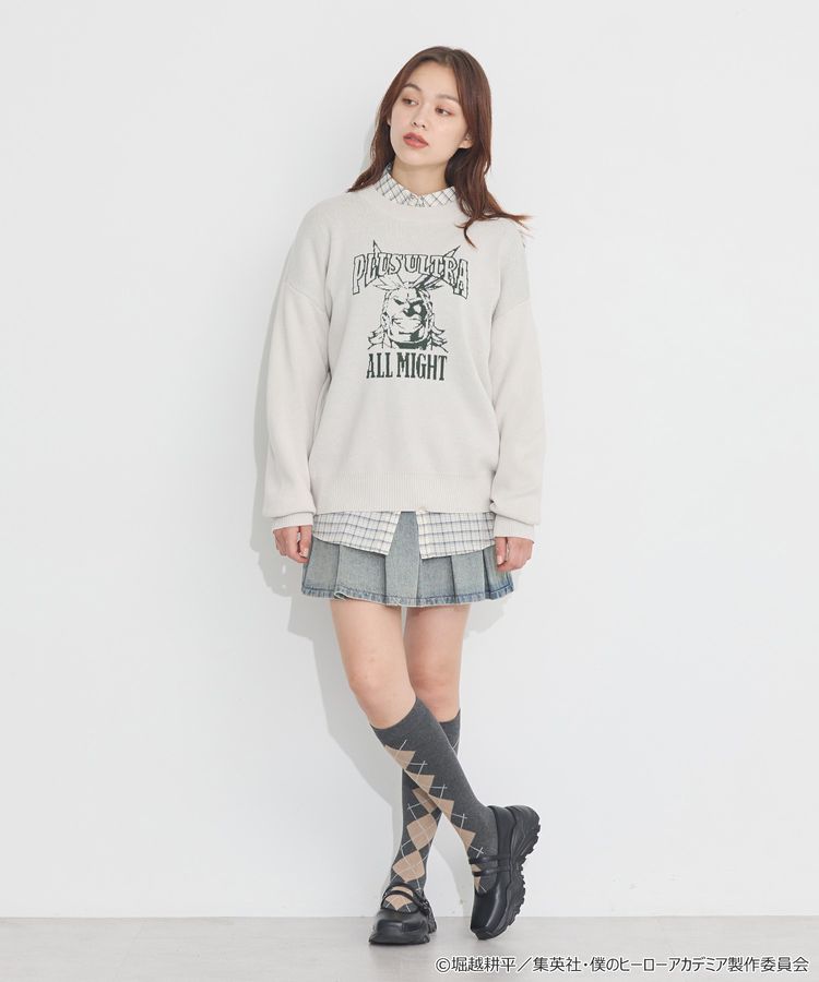 My Hero Academia x Earth Music & Ecology Collection - Izuku Midoriya Knit Pullover M Size [Made to Order]