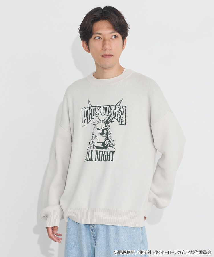 My Hero Academia x Earth Music & Ecology Collection - Izuku Midoriya Knit Pullover M Size [Made to Order]