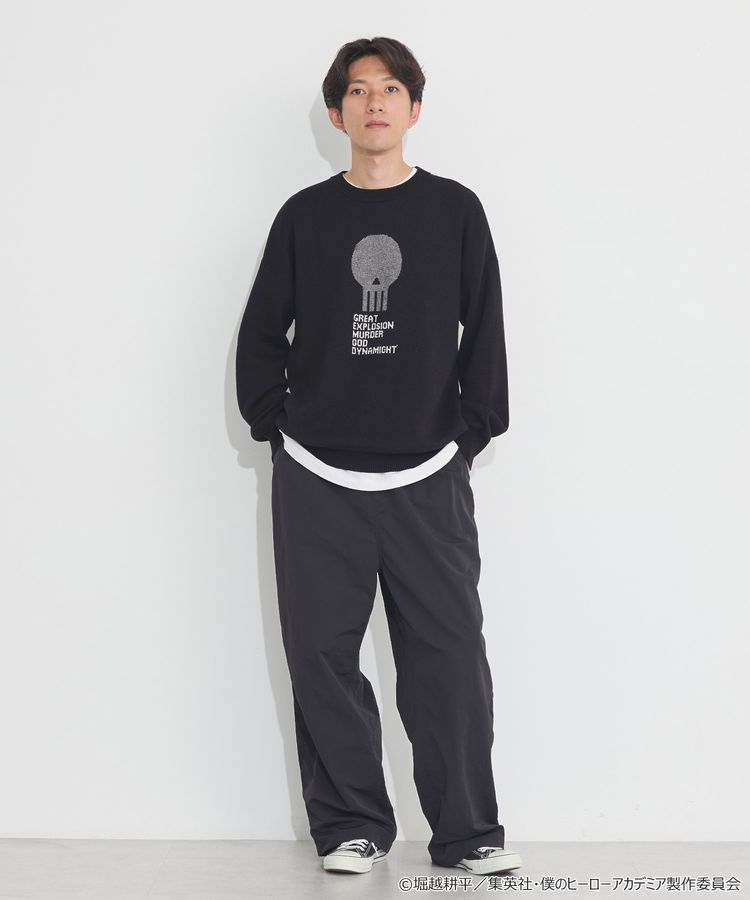 My Hero Academia x Earth Music & Ecology Collection - Katsuki Bakugo Knit Pullover [Made to Order]
