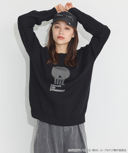 My Hero Academia x Earth Music & Ecology Collection - Katsuki Bakugo Knit Pullover [Made to Order]