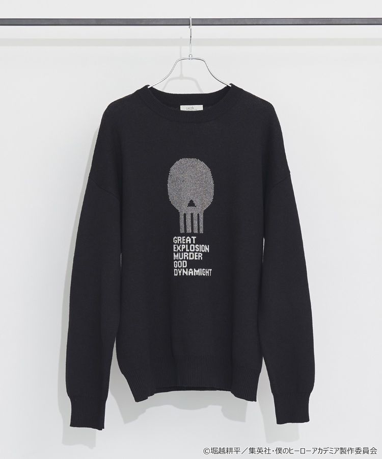 My Hero Academia x Earth Music & Ecology Collection - Katsuki Bakugo Knit Pullover [Made to Order]