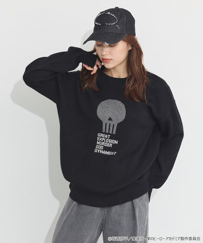 My Hero Academia x Earth Music & Ecology Collection - Katsuki Bakugo Knit Pullover [Made to Order]