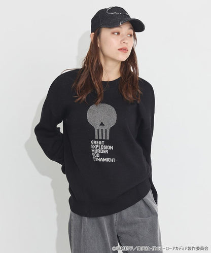 My Hero Academia x Earth Music & Ecology Collection - Katsuki Bakugo Knit Pullover [Made to Order]