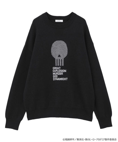 My Hero Academia x Earth Music & Ecology Collection - Katsuki Bakugo Knit Pullover [Made to Order]