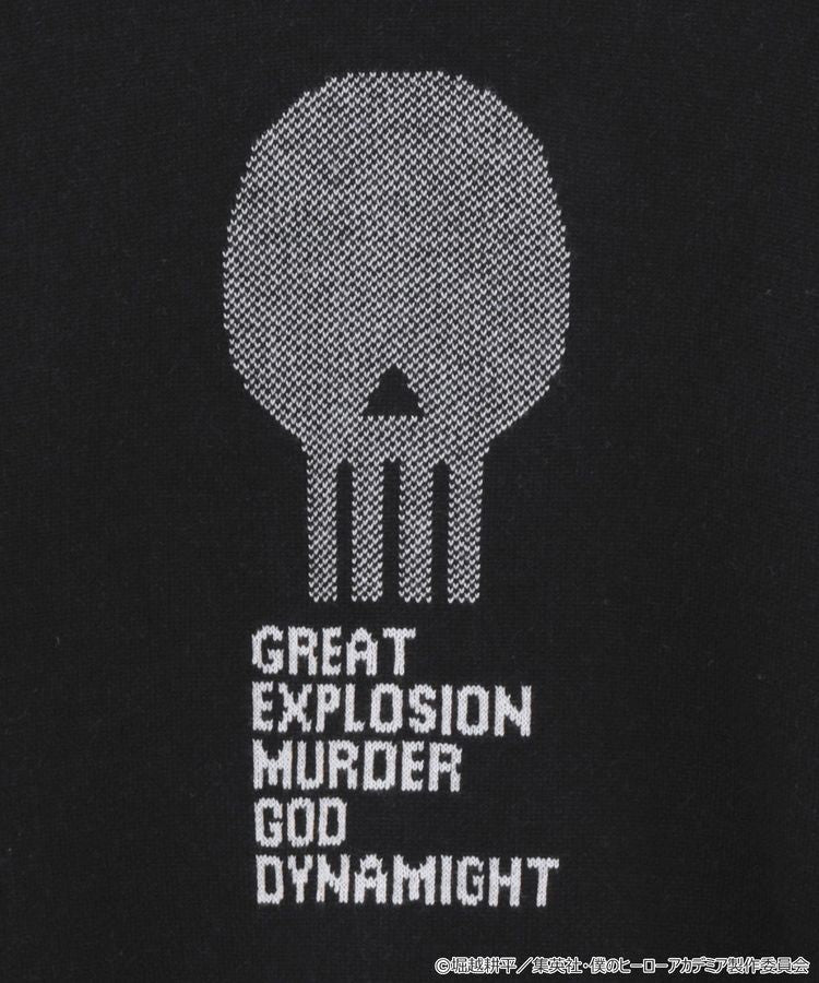 My Hero Academia x Earth Music & Ecology Collection - Katsuki Bakugo Knit Pullover [Made to Order]