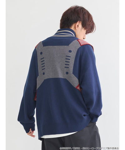 My Hero Academia x Earth Music & Ecology Collection - Shoto Todoroki Knit Blouson [Made to Order]