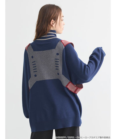 My Hero Academia x Earth Music & Ecology Collection - Shoto Todoroki Knit Blouson [Made to Order]