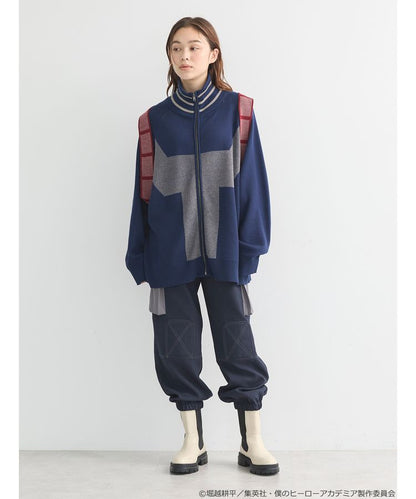 My Hero Academia x Earth Music & Ecology Collection - Shoto Todoroki Knit Blouson [Made to Order]
