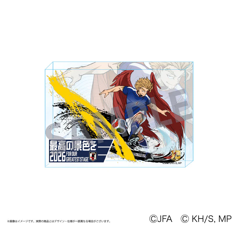 My Hero Academia x Japan National Footbal Team - Acrylic Block (5 Types) [Pre-Order Jul 2026]