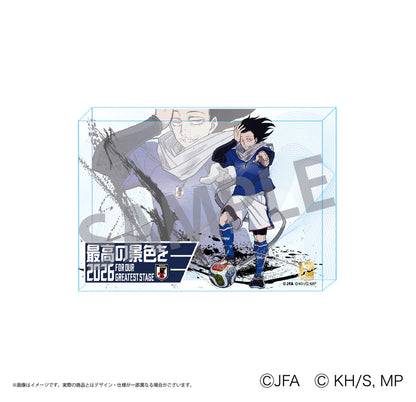 My Hero Academia x Japan National Footbal Team - Acrylic Block (5 Types) [Pre-Order Jul 2026]