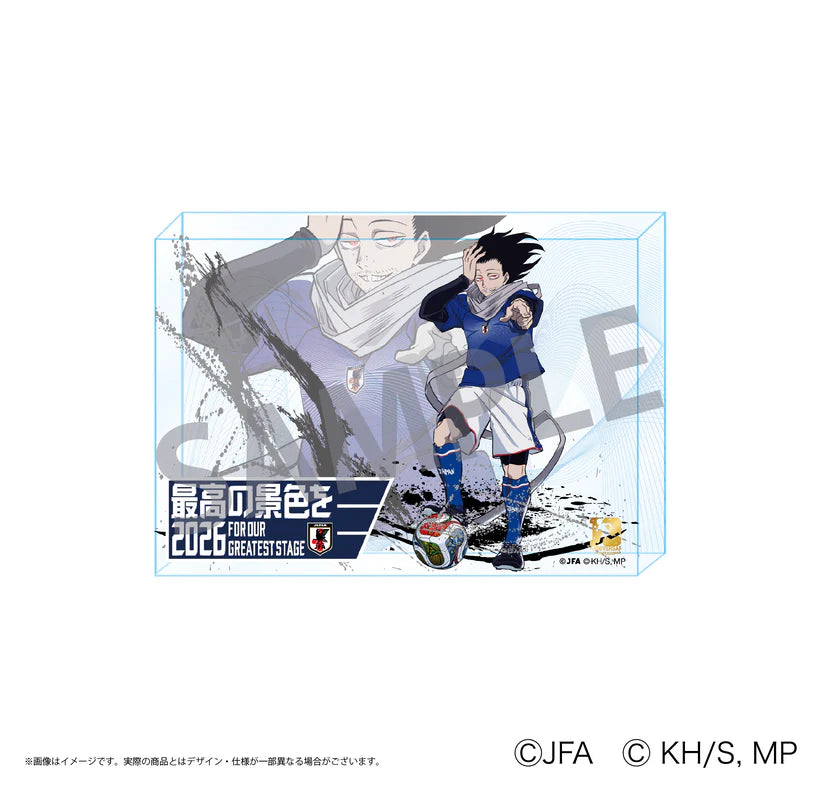 My Hero Academia x Japan National Footbal Team - Acrylic Block (5 Types) [Pre-Order Jul 2026]