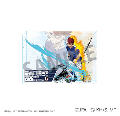 My Hero Academia x Japan National Footbal Team - Acrylic Block (5 Types) [Pre-Order Jul 2026]
