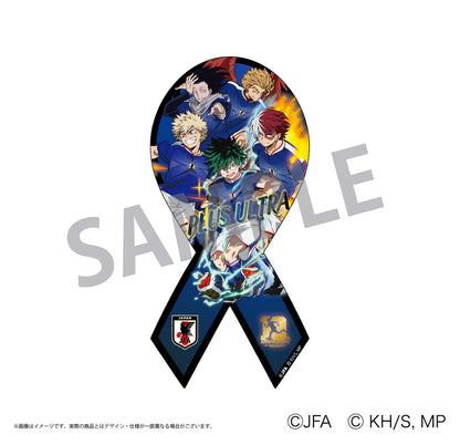 My Hero Academia x Japan National Footbal Team - Ribbon Magnet [Pre-Order Jul 2026]