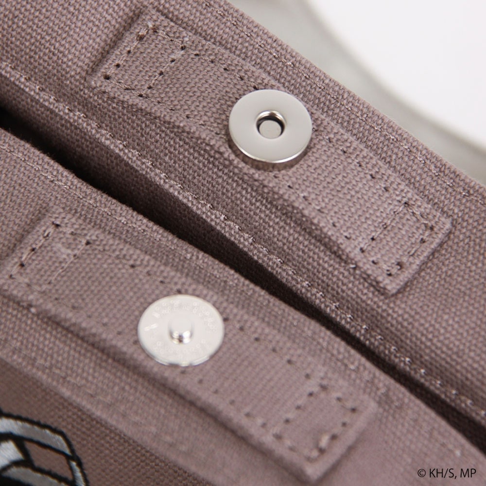 My Hero Academia x OUTDOOR Products - Hitoshi Shinso x Shota Aizawa Mini Character Tote Bag with Keychain