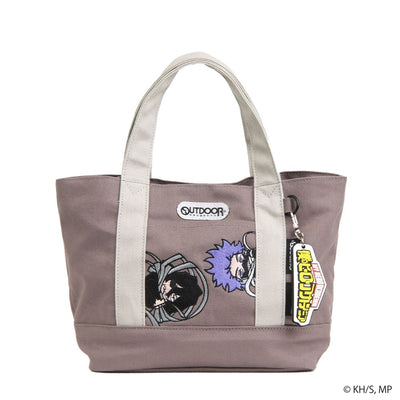 My Hero Academia x OUTDOOR Products - Hitoshi Shinso x Shota Aizawa Mini Character Tote Bag with Keychain