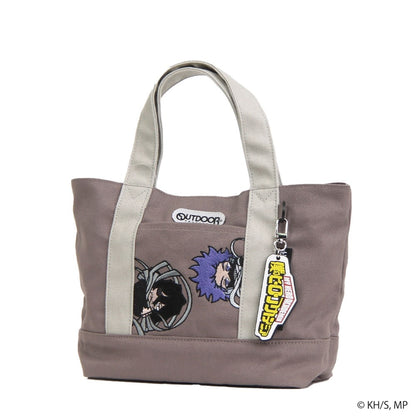 My Hero Academia x OUTDOOR Products - Hitoshi Shinso x Shota Aizawa Mini Character Tote Bag with Keychain