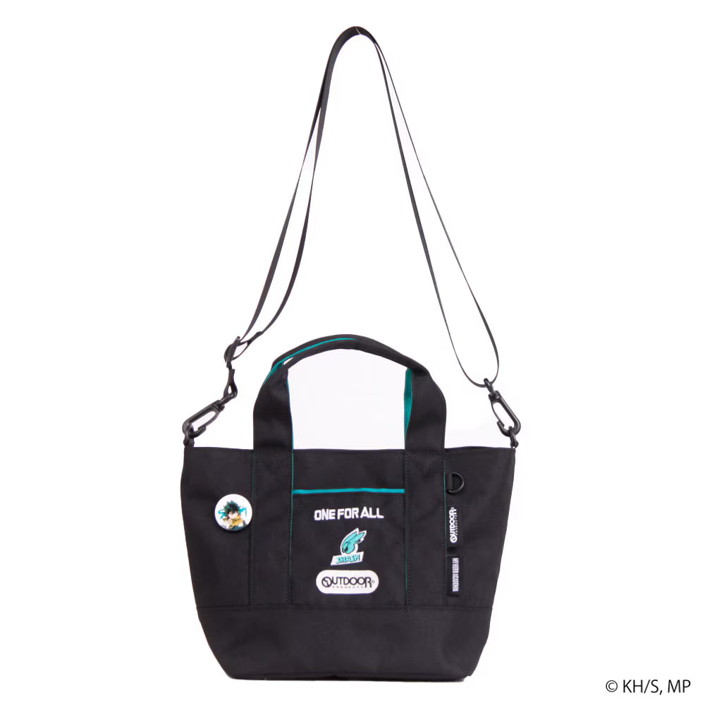 My Hero Academia x OUTDOOR Products - Izuku Midoriya Tote Shoulder Bag with Can Badge