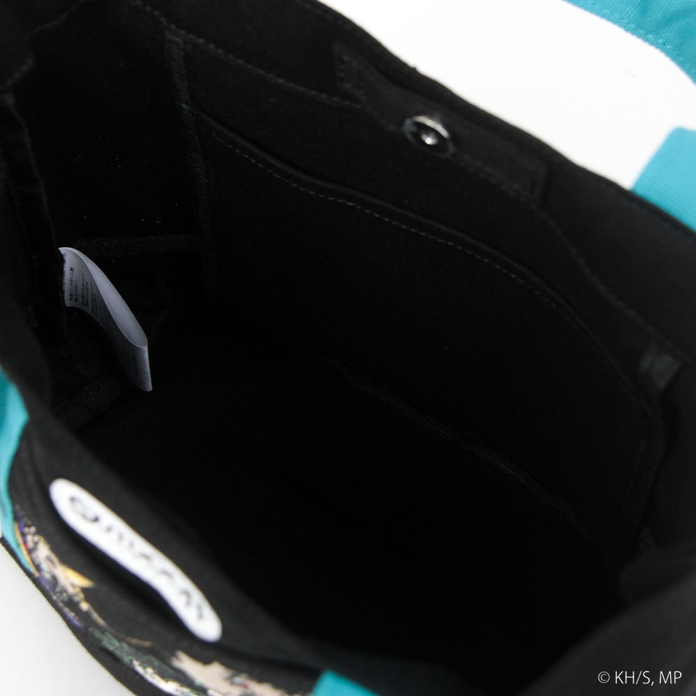 My Hero Academia x OUTDOOR Products - Izuku Midoriya x Katsuki Bakugo x All Might Mini Character Tote Bag with Keychain