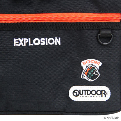 My Hero Academia x OUTDOOR Products - Katsuki Bakugo Shoulder Bag with Badge