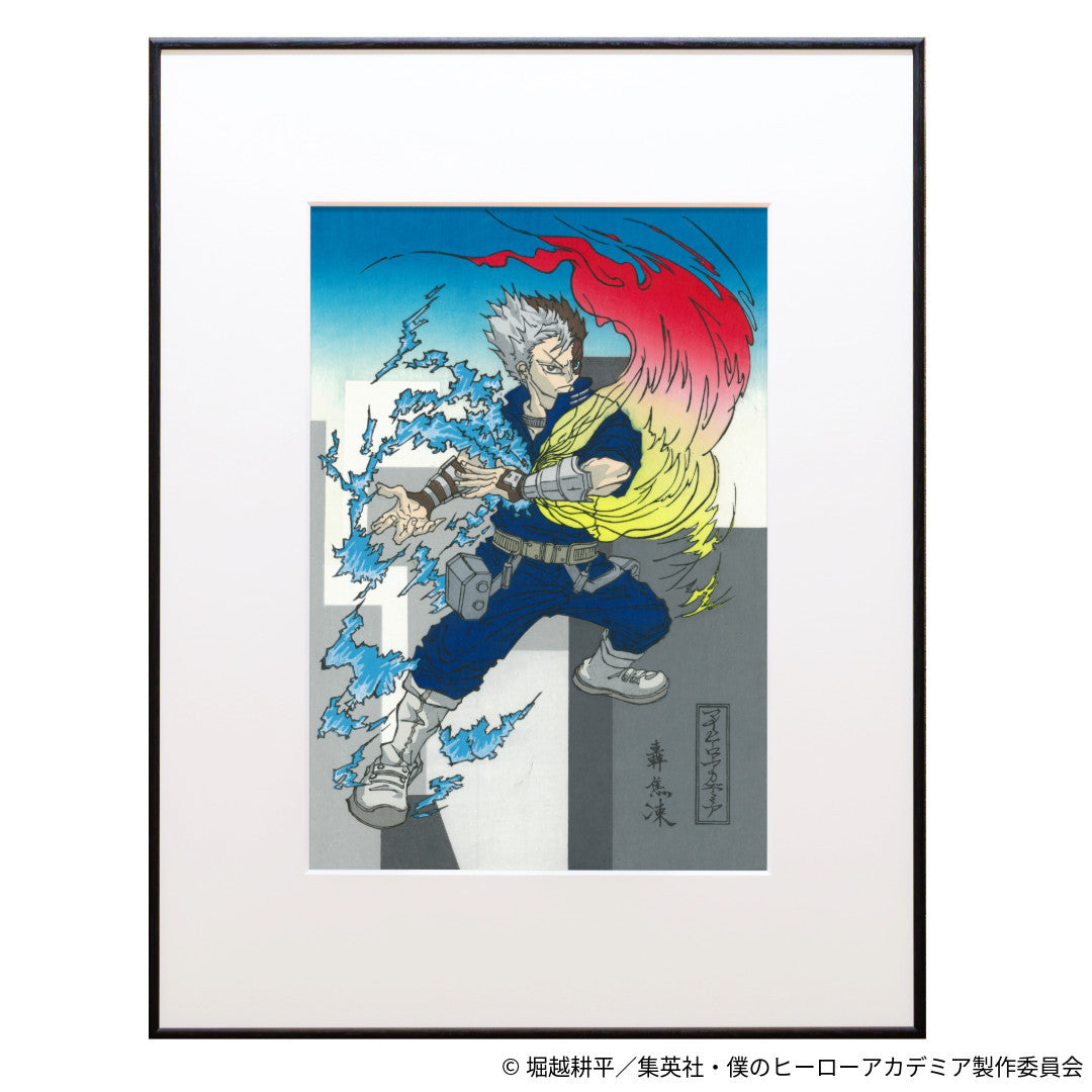 My Hero Academia x Ukiyo e Woodblock Prints - Woodblock Frame (3 Types)