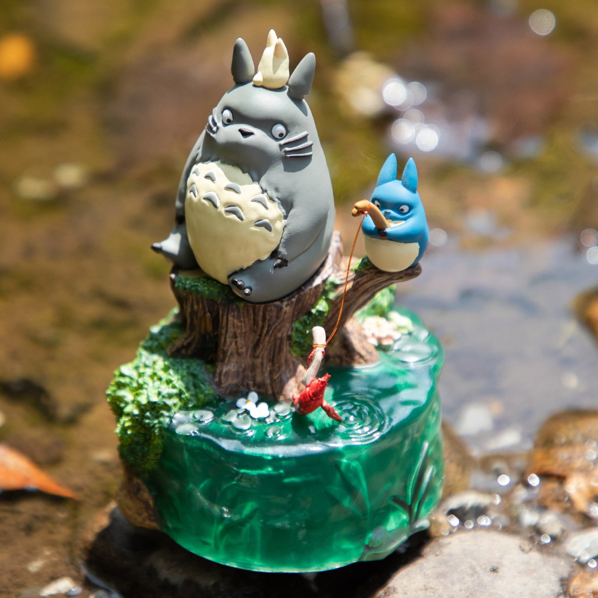 My Neighbor Totoro Music Box - Totoro and Friends' Fishing Day