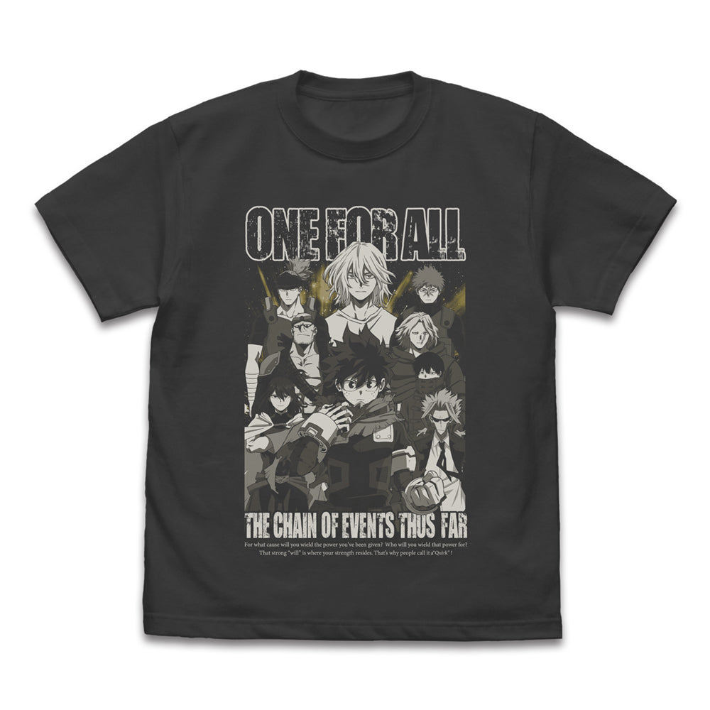 My Hero Academia - All Previous One For All Successors T-Shirt [Pre-Order Feb 2026]