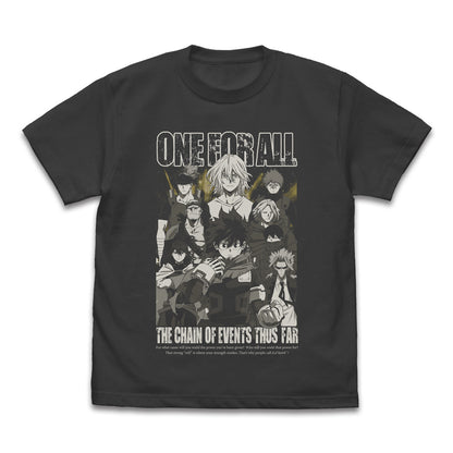 My Hero Academia - All Previous One For All Successors T-Shirt [Pre-Order Feb 2026]