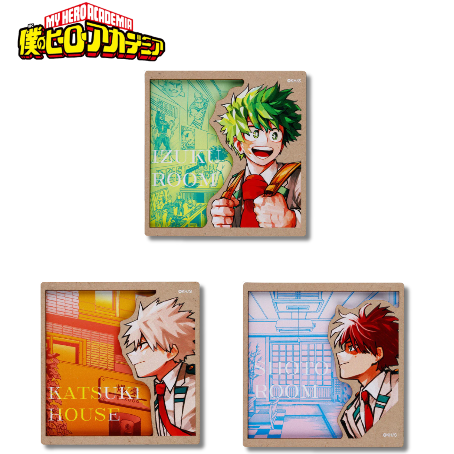 My Hero Academia - Double Layer Magnet (3 Types)