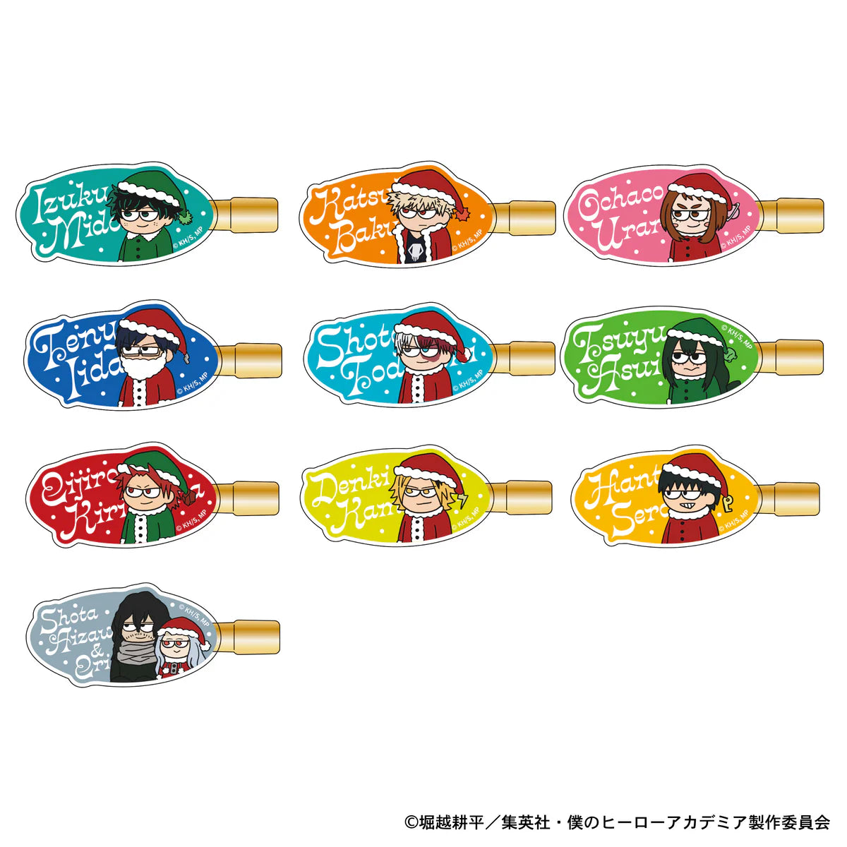 My Hero Academia - Jirori Hair Clip Christmas Ver. (10 Types) [Pre-Order Nov 2025]