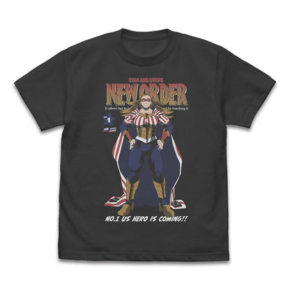 My Hero Academia - Star and Stripe T-Shirt [Pre-Order Apr 2026]