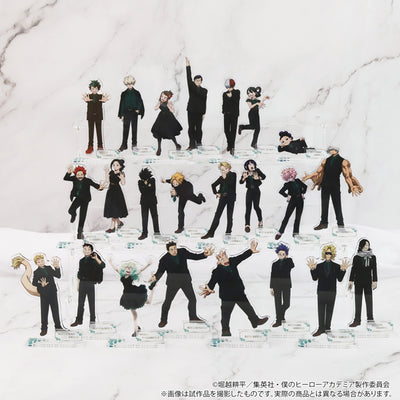 [Special Bundle] My Hero Academia 10th Anniversary x Bones Store - Acrylic Stand (23 Types) [Pre-Order Late Dec 2026]